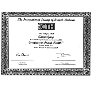 cth certificate 1